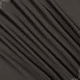 Тканини атлас/сатин - Декоративна тканина Тіффані темно коричнева