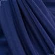 Ткани для костюмов - Крепдешин синий