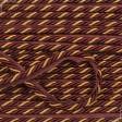 Ткани шнур декоративный - Шнур окантовочный глянцевый бордо/золото d=9 мм