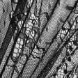 Тканини мереживна тканина - Гіпюр французький чорний