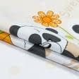 Тканини для дитячої постільної білизни - Бязь набивна дитяча панда бежевий
