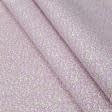 Ткани для декоративных подушек - Экокоттон листочки мелкие, розовый