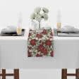 Ткани текстиль для кухни - Раннер для сервировки стола  Новогодний /  Рождество 150х40 см  (172591)