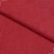 Тканини для спідниць - Замша штучна двохстороння червоний