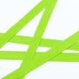 Ткани фурнитура для декоративных изделий - Тесьма / стропа ременная елочка 30 мм салатовая