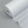 Тканини ненатуральні тканини - Флізелін клейовий точковий білий