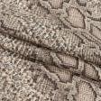 Ткани портьерные ткани - Декоративная ткань  Кобра/COBRA т.бежевая