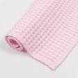 Тканини текстиль для кухні - Рушник вафельний 30х60 / рожевий