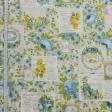Тканини портьєрні тканини - Декор бетсі,квіти блакитні