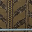 Тканини для перетяжки меблів - Декор-гобелен Колосочки старе золото,коричневий