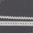 Ткани фурнитура для декора - Тесьма окантовочная Фиджи цвет бело-молочный, крем 10 мм