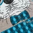 Ткани для рюкзаков - Купон на декоративную подушку "РОССО"