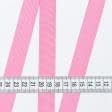 Тканини фурнітура для дома - Репсова стрічка Грогрен темно рожева 20 мм