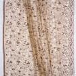 Ткани штапель - Гипюр вышивка бежевый