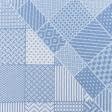 Тканини для покривал - Тканина для скатертин жакард Джанас /JANAS т.блакитна СТОК