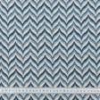 Ткани портьерные ткани - Декоративная ткань жаккард Фаски/FUSKY абстракция зигзаг синий