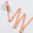 Тканини фурнітура для декора - Репсова стрічка Грогрен помаранчево-рожева 20 мм