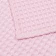Тканини текстиль для кухні - Рушник вафельний 30х60 / рожевий