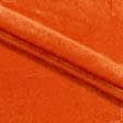 Тканини ворсові - Велюр стрейч помаранчевий