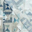 Ткани для штор - Декоративная ткань Лонета Вега бирюза, синий