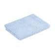 Ткани махровые полотенца - Полотенце махровое с бордюром 70х140 голубое