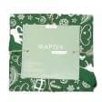 Ткани готовые изделия - Фартух с регулирующейся лямкой Новый год зеленый