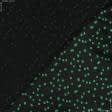 Тканини віскоза, полівіскоза - Платтяний атлас Каліте принт зелені цятки на чорному