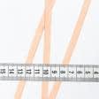 Ткани фурнитура для декора - Репсовая лента ГРОГРЕН / GROGREN персиковый 7 мм (20м)