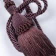 Тканини для декору - Підхват для штор Бріджит фіолетовий