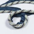 Тканини шнур декоративний - Шнур окантувальний Корді / CORD колір синій, бежевий, блакитний 10 мм