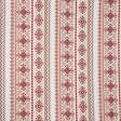 Ткани для декоративных подушек - Декоративная новогодняя ткань  скотланд беж,красный