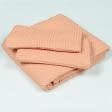 Тканини покривала - Комплект "ЛІЗА" лососевий, покривало і 2 наволочки  (220/240 см)