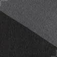 Тканини для перетяжки меблів - Декоративна тканина рогожка Регіна меланж чорно-сірий