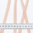 Тканини фурнітура для декоративних виробів - Репсова стрічка Грогрен /GROGREN світло бежево-рожева 10 мм