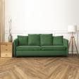Ткани для мебели - Велюр Миллениум цвет зеленая трава