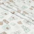 Ткани комплект постельного белья - Полутораспальный комплект постельного белья поплин детский тедди