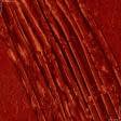 Ткани трикотаж - Велюр стрейч темно-оранжевый