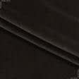 Ткани театральные ткани - Велюр  ПИУМА / PIUMA сток, коричневый