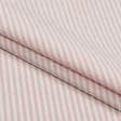 Ткани портьерные ткани - Декоративная ткань Рустикана / RUSTICANA полоса узкая розовая