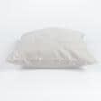 Тканини для подушок - Чохол на подушку новорічний жаккард Іграшки  люрекс  бежевий  45х45см
