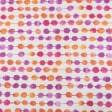 Ткани распродажа - Декоративная ткань Фаина бусы цвет оранжевый,фиолетовый