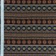 Ткани для декоративных подушек - Гобелен Орнамент-126 терракотово-красный,сизый,горчица,т.синий