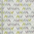 Тканини портьєрні тканини - Декоративна тканина лонета Кейрок липа, мальва, сизий