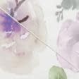Ткани гардинные ткани - Тюль вуаль Валенсия принт  крупный цветок