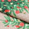 Тканини новорічні тканини - Доріжка столова Новорічна