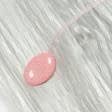 Ткани фурнитура для дома - Магнитный подхват Танго на тесьме розовый 55х35 мм