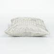 Тканини готові вироби - Чохол на подушку новорічний Шивері колір срібло 45х45см (145072)