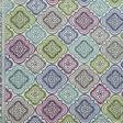 Ткани портьерные ткани - Декоративная ткань панама Кема фиолет, синий, зеленый