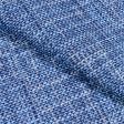 Ткани horeca - Ткань скатертная рогожка меланж синий