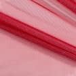 Ткани гардинные ткани - Тюль сетка Грек /GREK красный